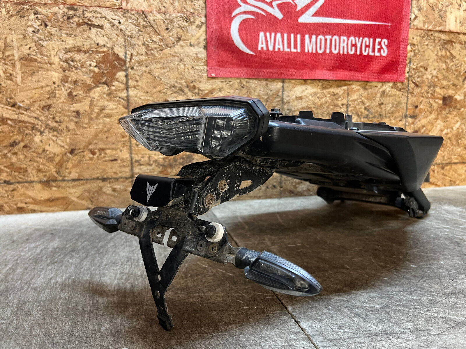 14 15 16 2015 2016 YAMAHA FZ9 FZ09 FZ-09 FZ 900 REAR SUBFRAME SUB FRAME TAIL