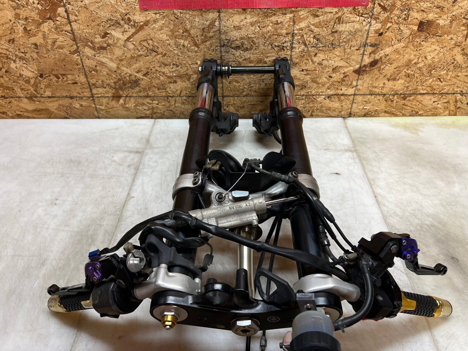 04 05 06 2004 2005 2006 YAMAHA YZFR1 YZF R1 FRONT END FRONT FORKS FORK TUBES OEM