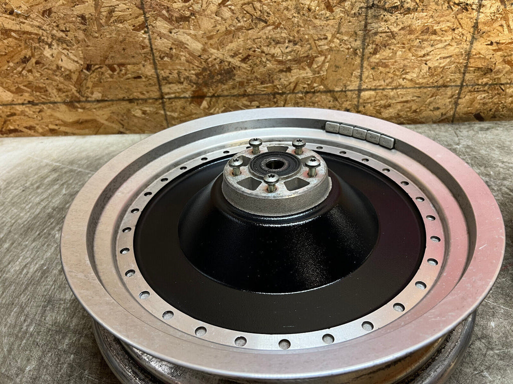 HARLEY DAVIDSON FAT BOY FLSTFI FATBOY SOFTAIL SOFT TAIL FRONT REAR WHEELS WHEEL