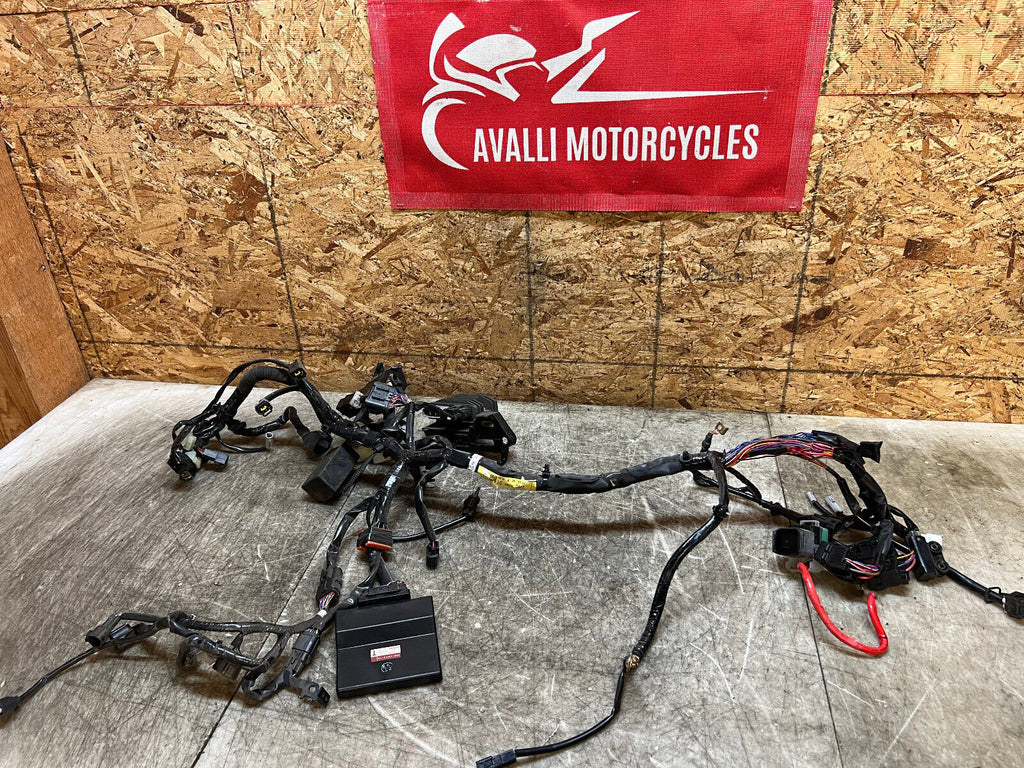 15 16 17 18 19 20 21 YAMAHA FZ-07 FZ07 MT-07 MT07 WIRING HARNESS LOOM CDI ECU