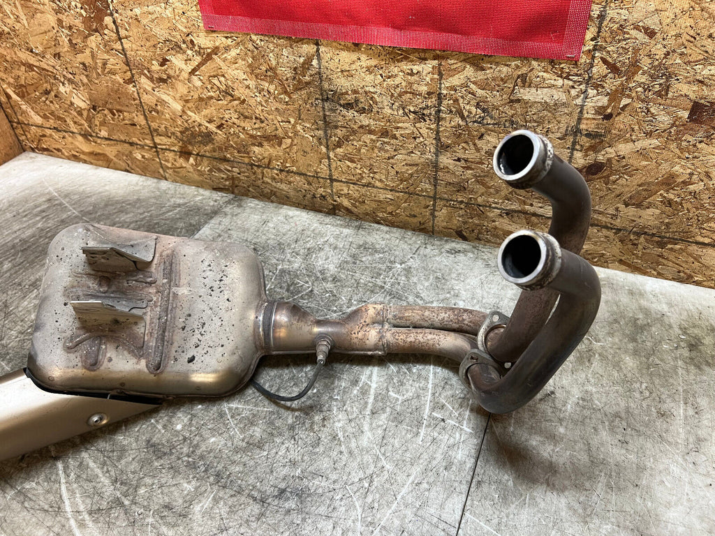 15 16 17 18 19 20 21 YAMAHA FZ-07 FZ07 MT-07 MT07 FACTORY EXHAUST MUFFLER PIPE