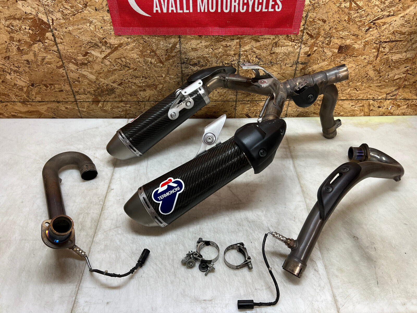 2013 10 11 12 13 14 DUCATI MONSTER 796 M796 696 1100 TERMIGNONI CARBON EXHAUST