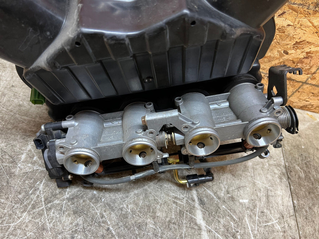 4 05 2004 2005 SUZUKI GSXR GSX-R GSXR600 600 THROTTLE BODIES BODY FUEL INJECTION