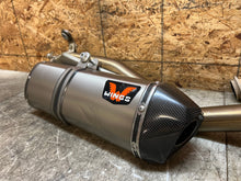 Load image into Gallery viewer, 19 20 21 22 23 24 KTM 690 ENDURO R SM SMC LC4 WINGS SLIP ON EXHAUST SYSTEM PIPE
