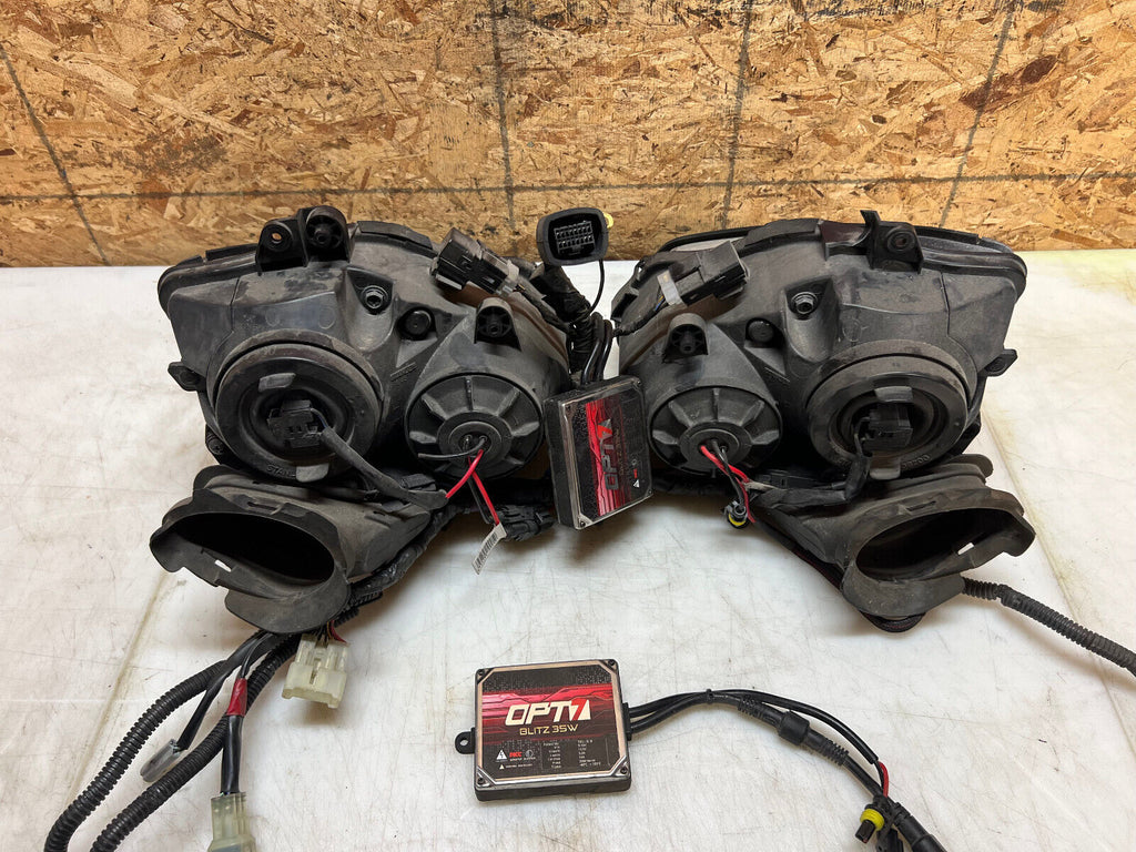 2007 2008 07 08 YAMAHA YZFR1 YZF R1 HEADLIGHTS HEAD LIGHTS LIGHT HEADLAMP LAMP