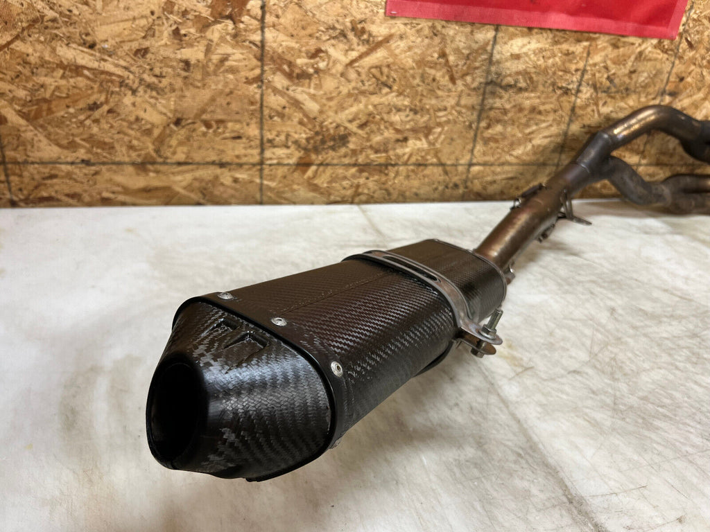 05 06 SUZUKI GSX-R1000 GSX-R GSXR 1000 YOSHIMURA CARBON FIBER FULL EXHAUST YOSHI