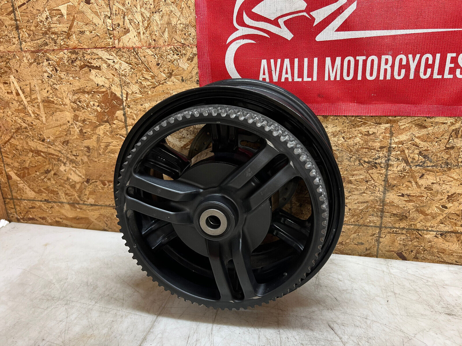 2021 BRP CAN AM CAN-AM SPYDER ROADSTER RT F3 1330 REAR WHEEL BACK RIM STRAIGHT
