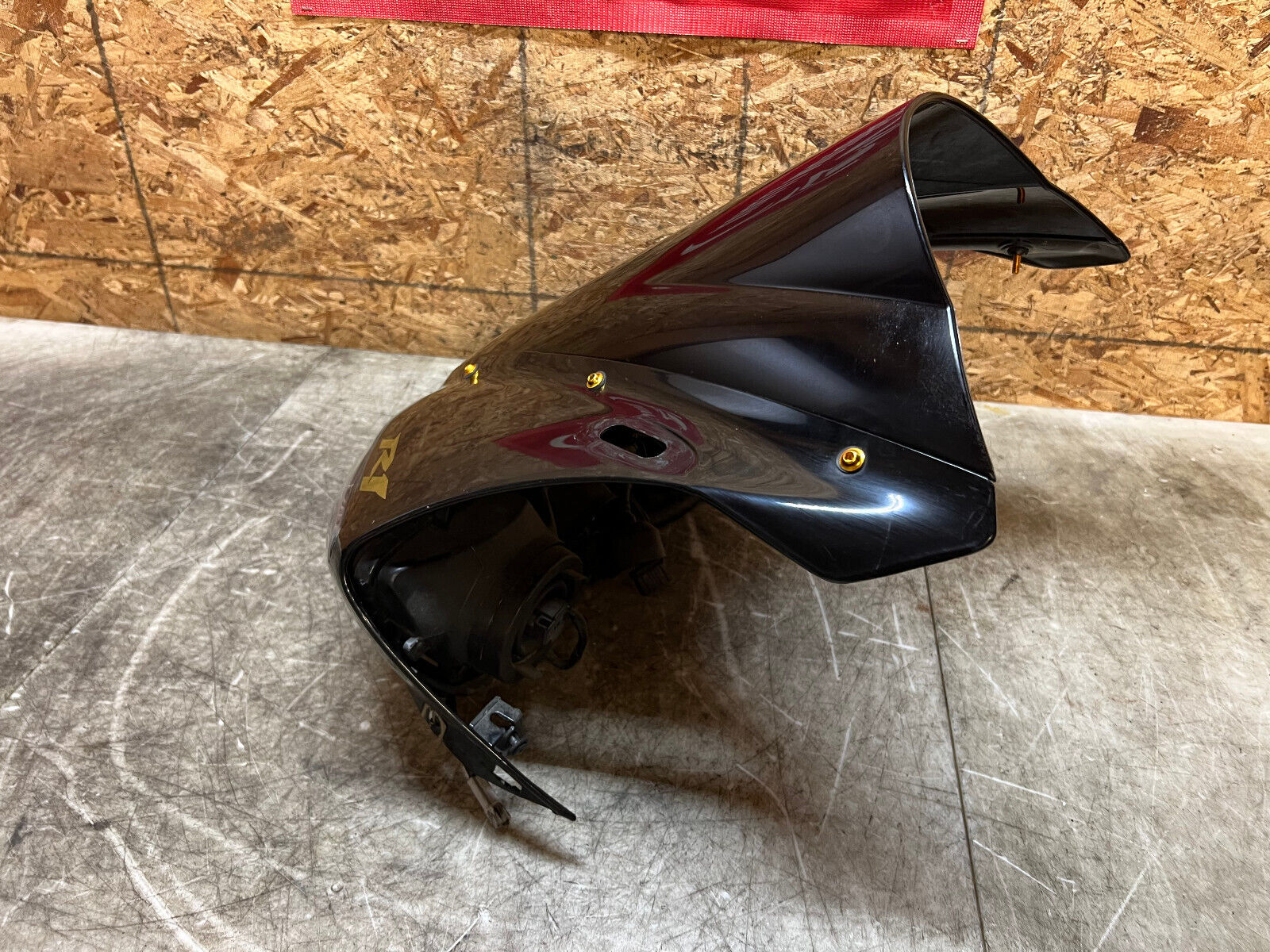 04 05 06 2004 2005 2006 YAMAHA YZFR1 YZF R1 HEADLIGHTS HEAD LIGHT FRONT NOSE