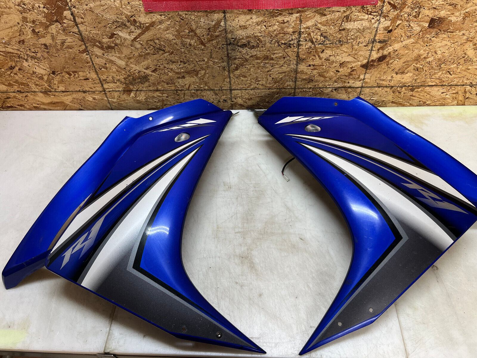2007 2008 07 08 YAMAHA YZFR1 YZF R1 COMPLETE OEM FAIRING KIT FAIRINGS FRONT NOSE