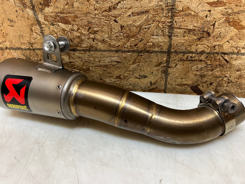 15 16 17 18 19 20 21 22 YAMAHA YZF R3 YZFR3 AKRAPOVIC SLIP ON EXHAUST PIPE NICE