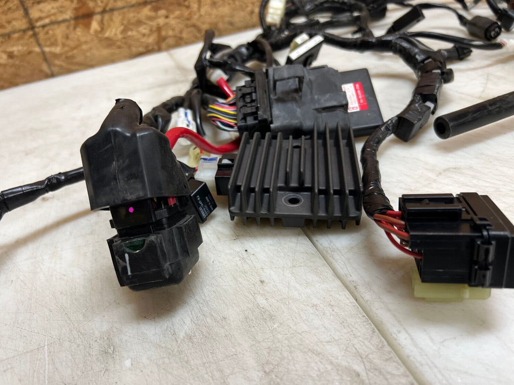 15 16 17 18 19 20 21 22 YAMAHA YZF R3 YZFR3 ENGINE WIRING HARNESS LOOM ECU CDI