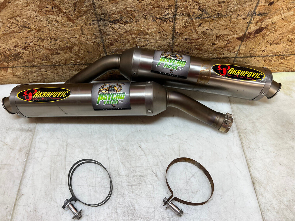04 05 06 2004 2005 2006 YAMAHA YZFR1 YZF R1 AKRAPOVIC SLIP ON EXHAUST MUFFLER
