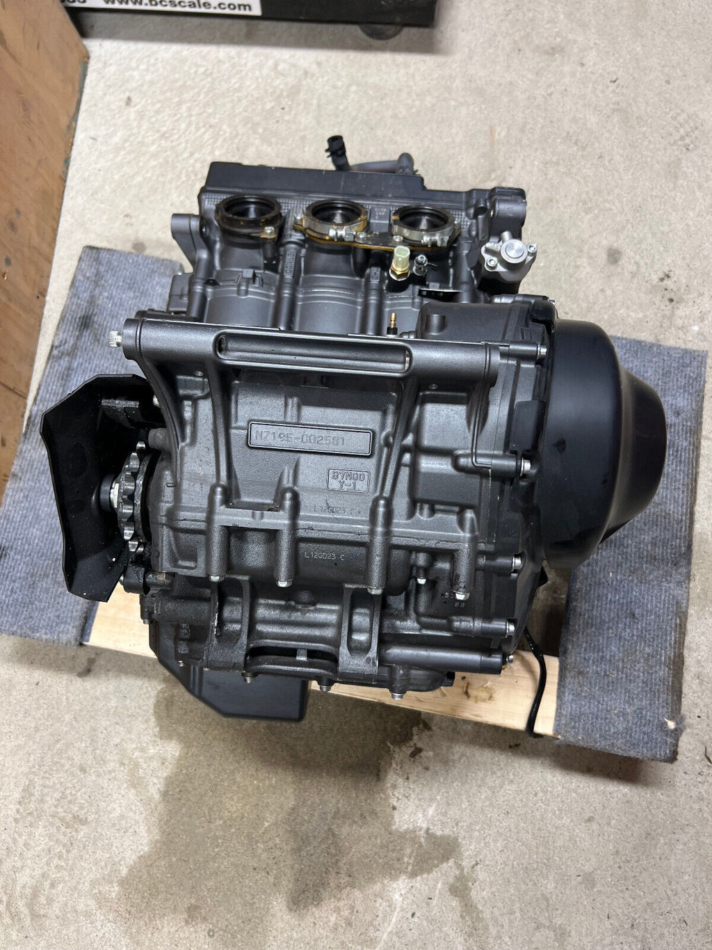 2021 18 19 20 21 22 23 24 YAMAHA MT09 MT-09 MT 09 ENGINE MOTOR CORE PARTS ONLY