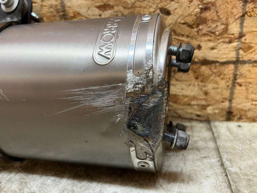 04 05 2004 2005 SUZUKI GSXR GSX-R GSXR600 600 750 ARROW SLIP ON EXHAUST PIPE