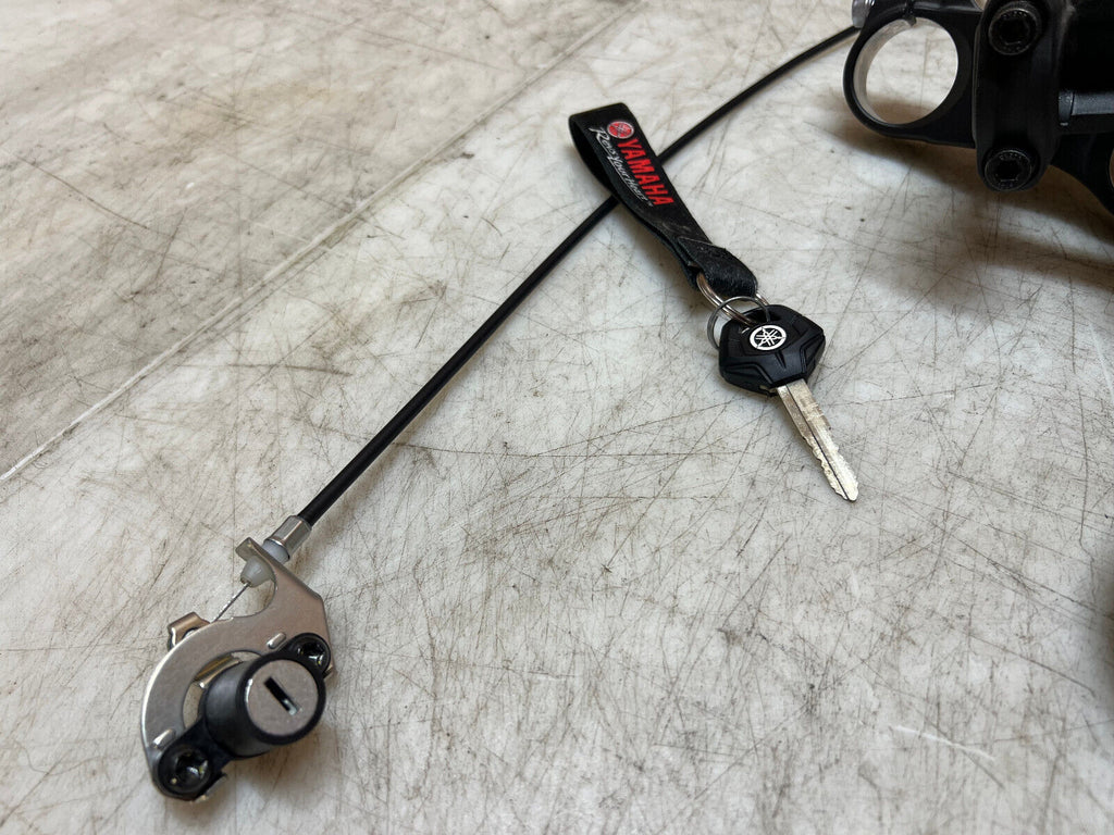 20 21 22 23 24 25 YAMAHA MT 07 MT-07 MT07 LOCK SET KEY SET IGNITION TRIPLE TREE
