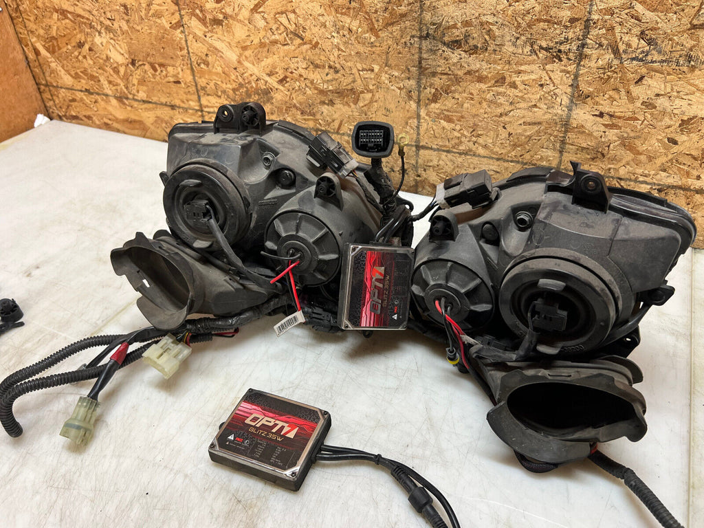2007 2008 07 08 YAMAHA YZFR1 YZF R1 HEADLIGHTS HEAD LIGHTS LIGHT HEADLAMP LAMP