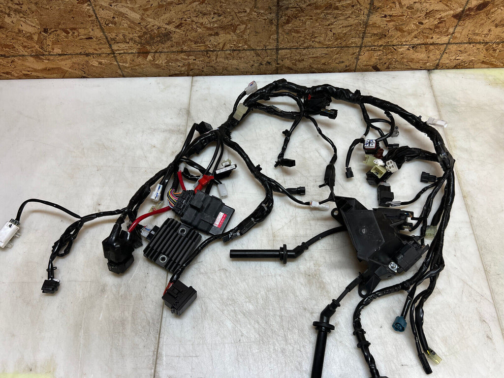 15 16 17 18 19 20 21 22 YAMAHA YZF R3 YZFR3 ENGINE WIRING HARNESS LOOM ECU CDI