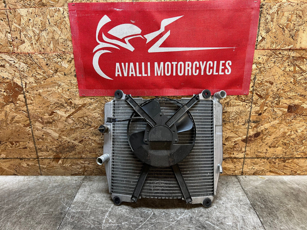 98 99 00 01 02 03 KAWASAKI NINJA ZX7-R ZX7R ZX7 RADIATOR RAD ENGINE COOLER FAN