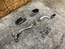 Load image into Gallery viewer, 08 09 10 11 KTM 690 SUPERMOTO SMC SM FOOT PEGS FOOT PEG REST SHIFT BRAKE LEVER
