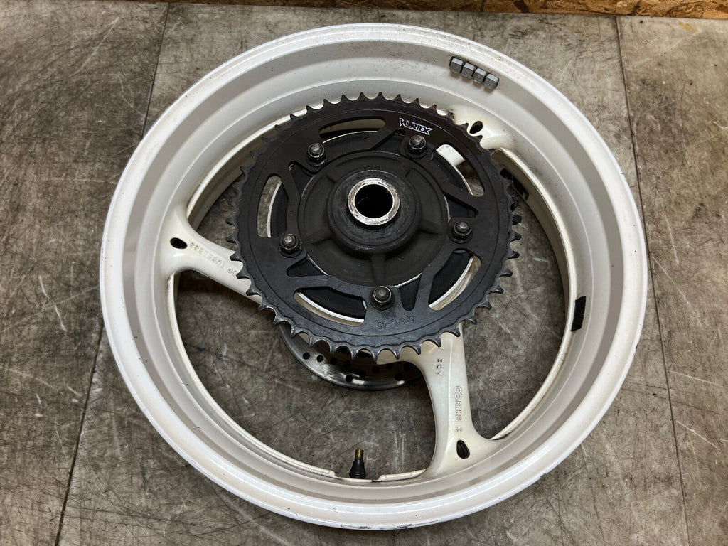 08 09 10 2008 2009 SUZUKI GSXR GSX-R 600 750 REAR WHEEL BACK RIM STRAIGHT