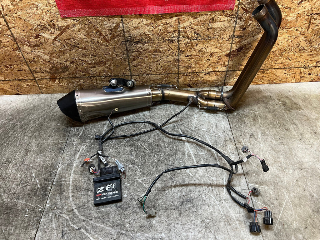 15 16 17 18 19 20 21 YAMAHA FZ-07 FZ07 MT-07 MT07 FULL SCORPION EXHAUST SYSTEM