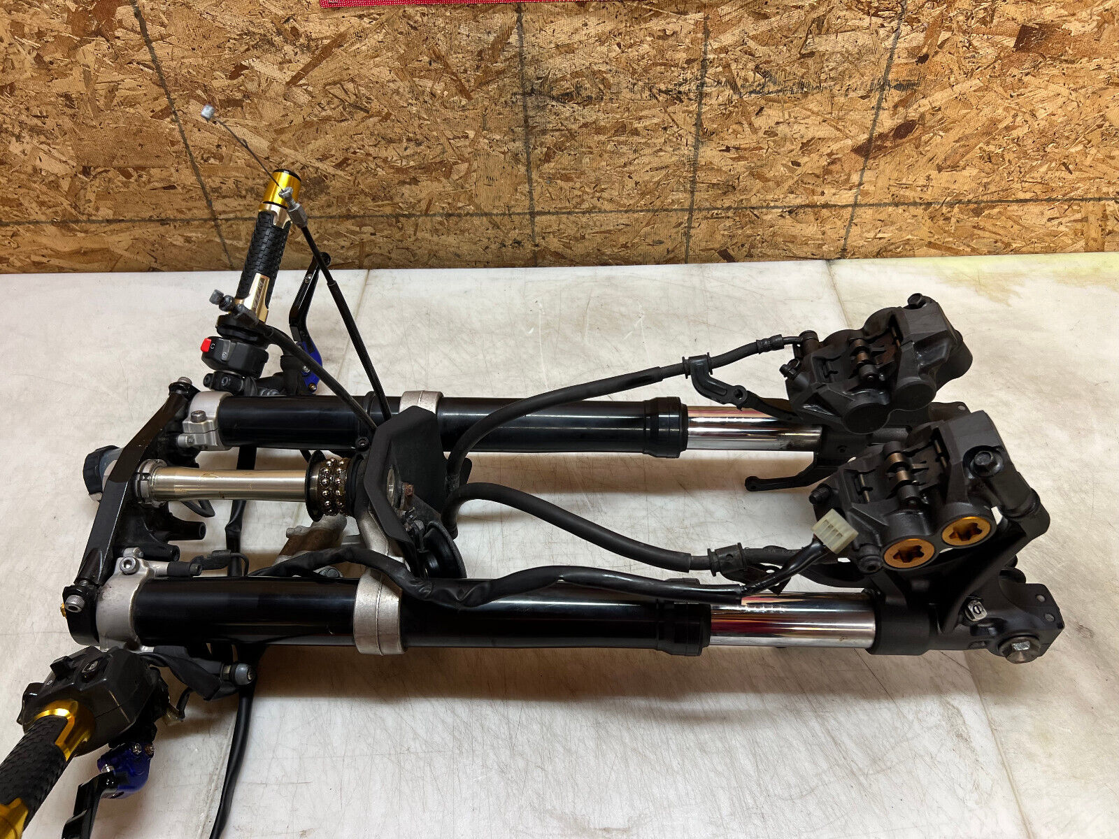 04 05 06 2004 2005 2006 YAMAHA YZFR1 YZF R1 FRONT END FRONT FORKS FORK TUBES OEM