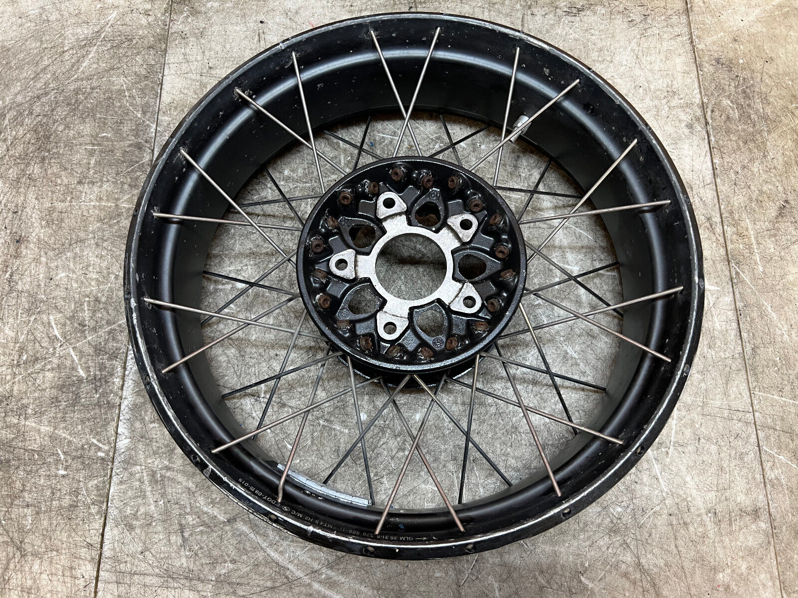 14 15 16 17 18 BMW R1200GS ADVENTURE R 1200 GS REAR WHEEL BACK WHEEL RIM GSA