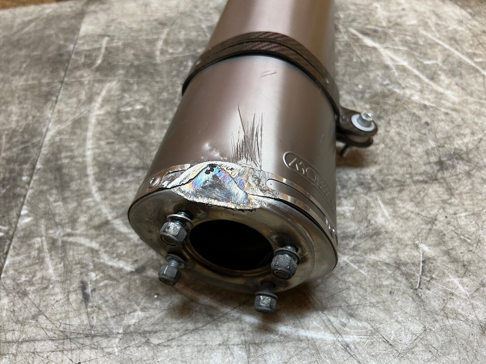 04 05 2004 2005 SUZUKI GSXR GSX-R GSXR600 600 750 ARROW SLIP ON EXHAUST PIPE