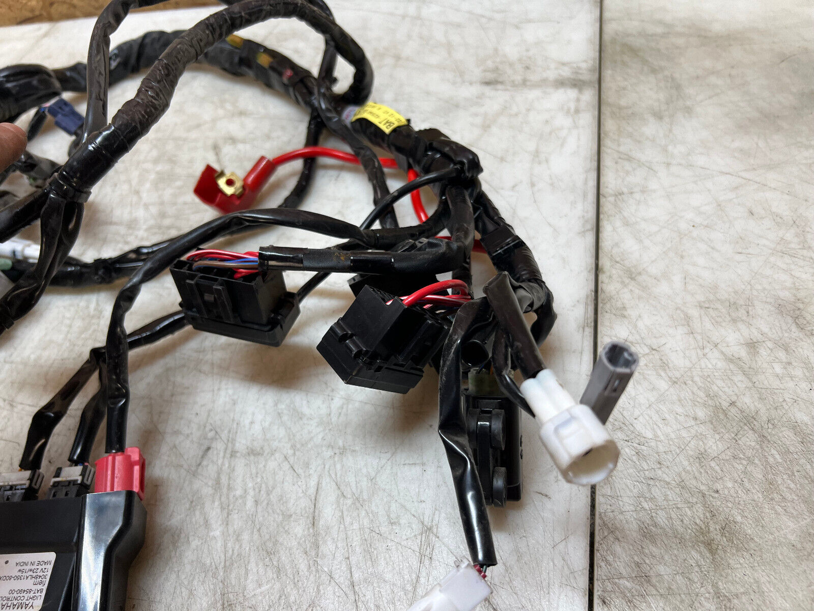 20 21 22 23 24 25 YAMAHA MT 07 MT-07 MT07 MAIN WIRING HARNESS LOOM ECU CDI ECM