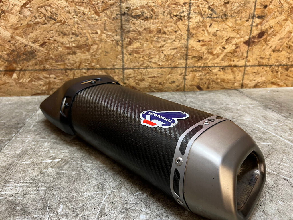 15 16 17 DUCATI MULTISTRADA 1200 S CARBON FIBER TERMIGNONI EXHAUST PIPE SLIP ON