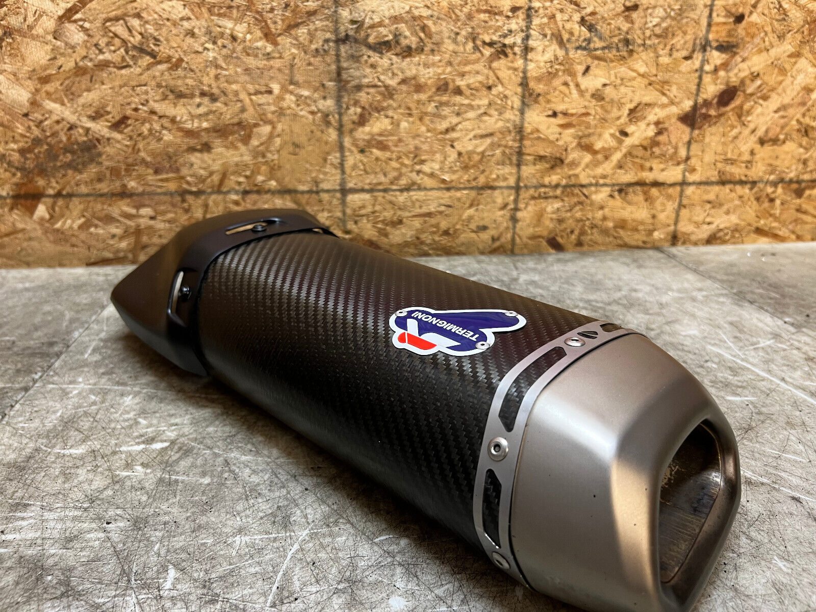 15 16 17 DUCATI MULTISTRADA 1200 S CARBON FIBER TERMIGNONI EXHAUST PIPE SLIP ON
