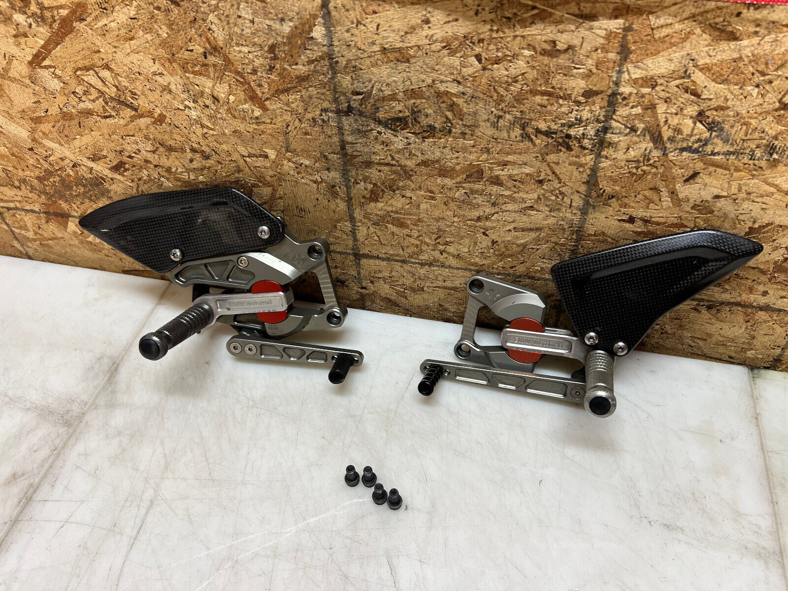 09 10 11 12 13 14 BMW S1000RR S1000 RR M MOTORRAD LEFT RIGHT REARSET REARSETS