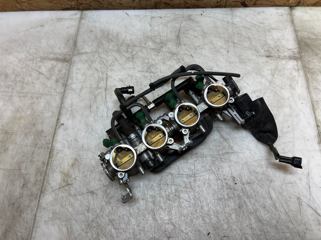 08 09 10 2009 2010 SUZUKI GSXR GSX-R 600 750 THROTTLE BODIES BODY INTAKE FUEL