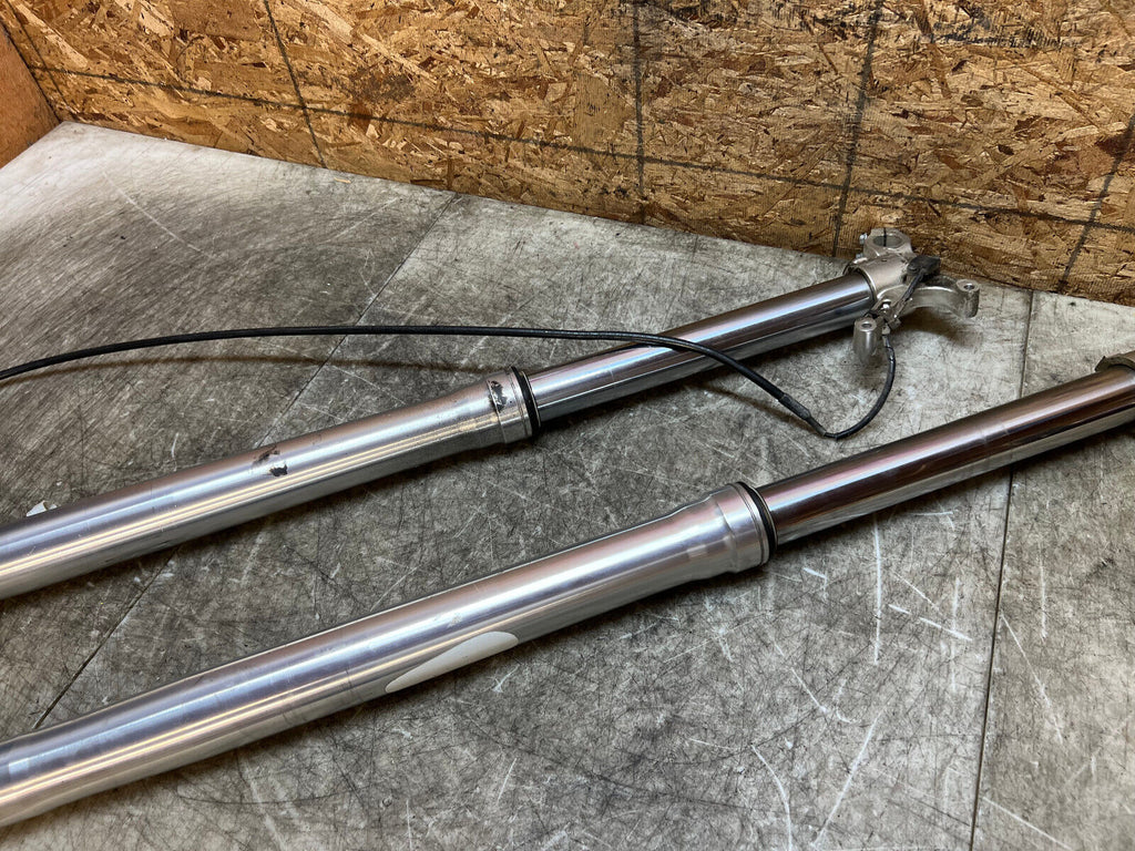07 2007 APRILIA RXV450 SXV450 RXV SXV 450 FRONT FORKS FORK TUBES SUSPENSION