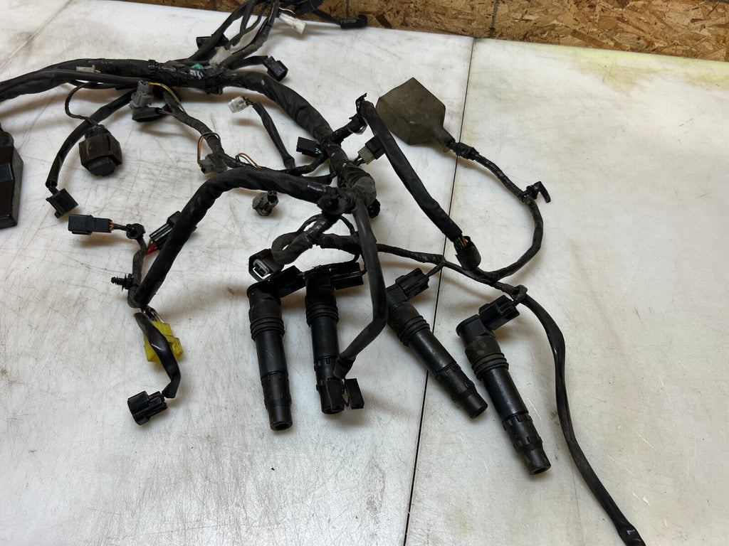 04 05 SUZUKI GSXR GSX-R 750 GSXR750 ECU CDI ECM MAIN ENGINE WIRING HARNESS LOOM