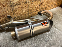 Load image into Gallery viewer, 19 20 21 22 23 24 KTM 690 ENDURO R SM SMC LC4 WINGS SLIP ON EXHAUST SYSTEM PIPE
