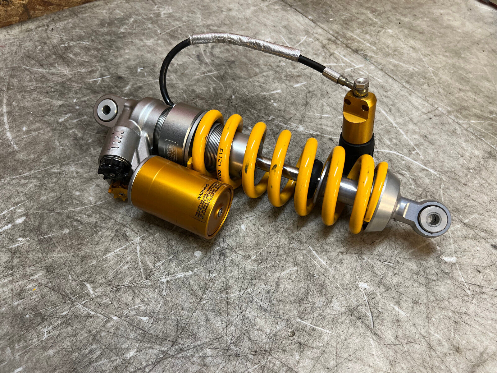 15 16 17 DUCATI MULTISTRADA 1200 S PIKES PEAK OHLINS TTX REAR SHOCK ABSORBER