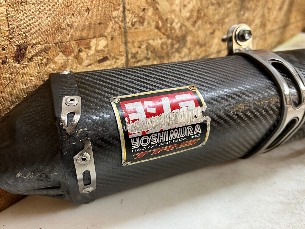 05 06 SUZUKI GSX-R1000 GSX-R GSXR 1000 YOSHIMURA CARBON FIBER FULL EXHAUST YOSHI