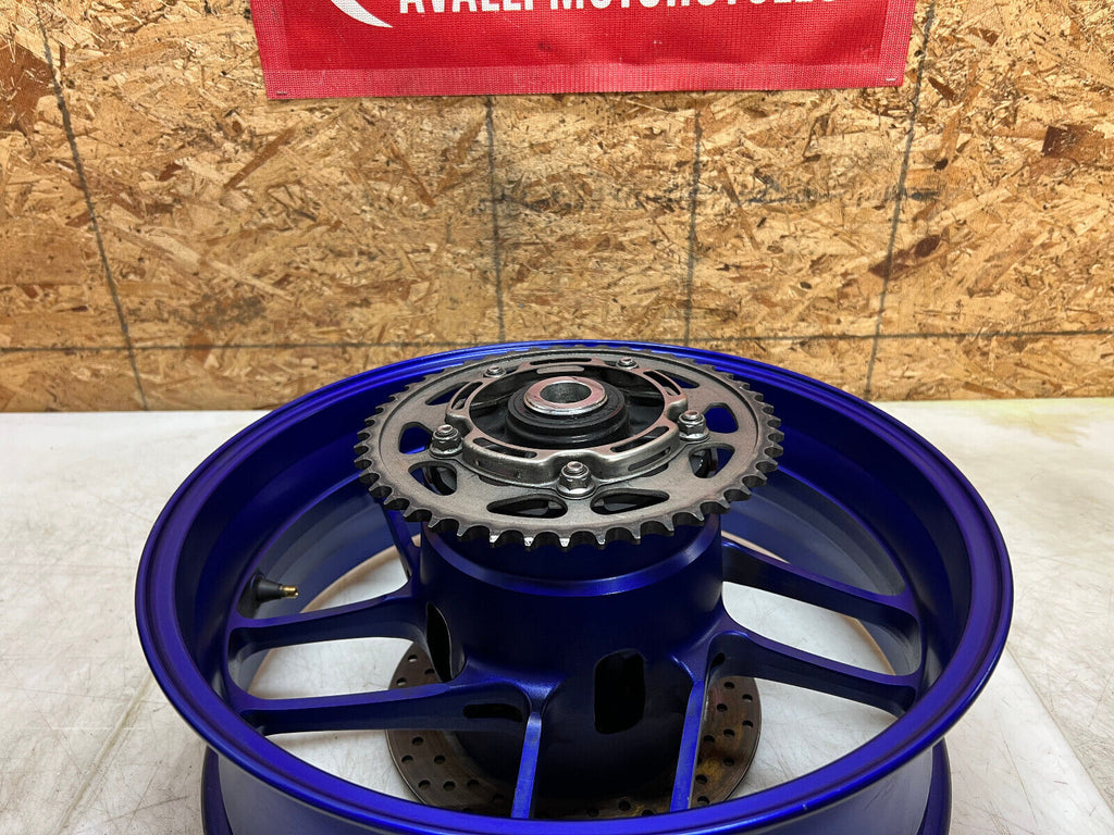2021 18 19 20 21 22 23 24 YAMAHA MT09 MT-09 MT 09 REAR WHEEL BACK RIM STRAIGHT