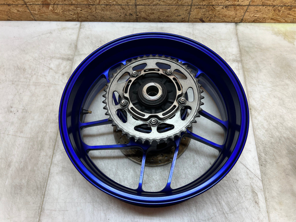 2021 18 19 20 21 22 23 24 YAMAHA MT09 MT-09 MT 09 REAR WHEEL BACK RIM STRAIGHT