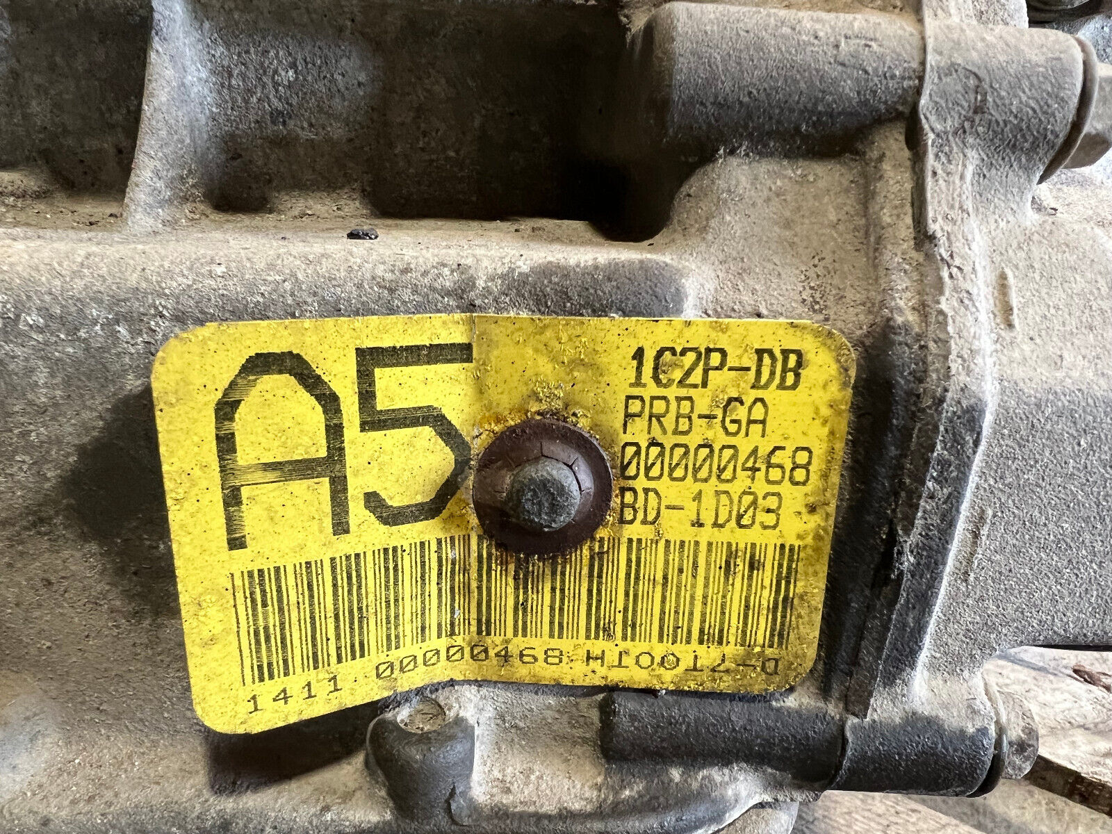 1999 2000 01 02 03 04 FORD 7.3L POWERSTROKE TRANSMISSION 4R100 NON PTO LOW MILES