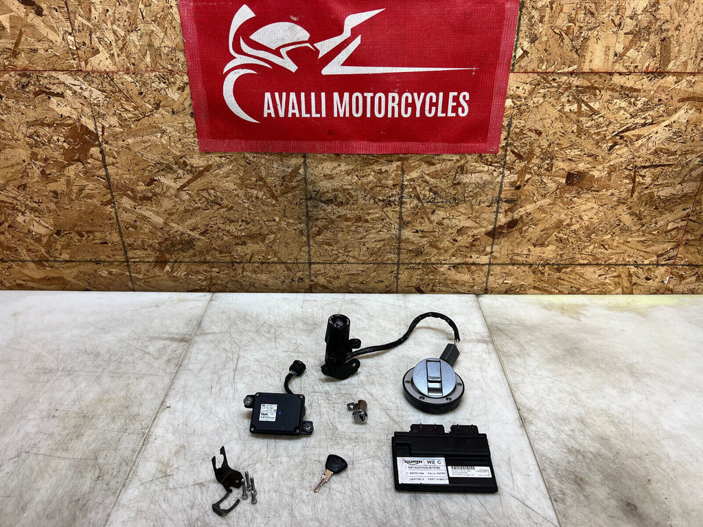 13 14 15 16 17 TRIUMPH DAYTONA 675R 675 R LOCK SET KEY SET IGNITION ECU CDI ECM