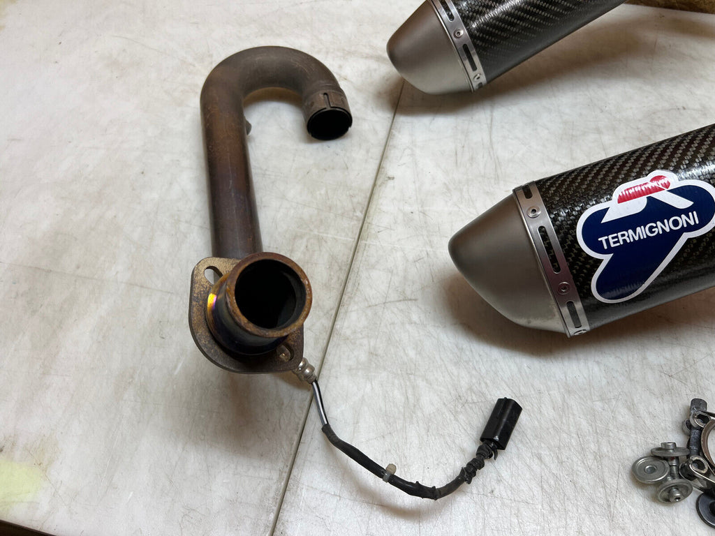 2013 10 11 12 13 14 DUCATI MONSTER 796 M796 696 1100 TERMIGNONI CARBON EXHAUST