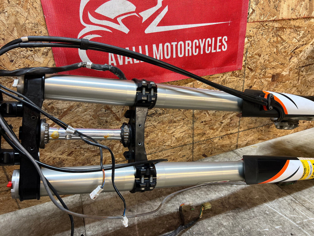 19 20 21 22 23 24 KTM ENDURO R SM SMC LC4 FRONT END FRONT FORKS FORK TUBES NICE