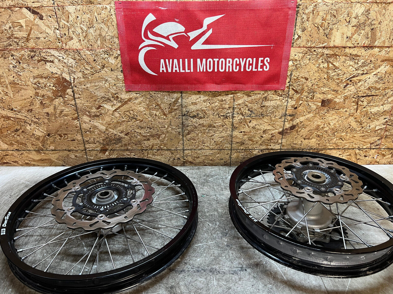 19 20 21 22 23 24 KTM ENDURO R SM SMC LC4 FRONT & REAR WHEELS WHEEL RIM RIMS OEM