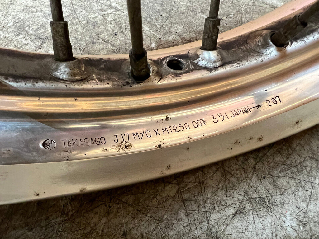 1996-2024 SUZUKI DR 650 DR650SE DR 650SE SE REAR WHEEL BACK WHEEL RIM STRAIGHT