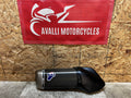 15 16 17 DUCATI MULTISTRADA 1200 S CARBON FIBER TERMIGNONI EXHAUST PIPE SLIP ON