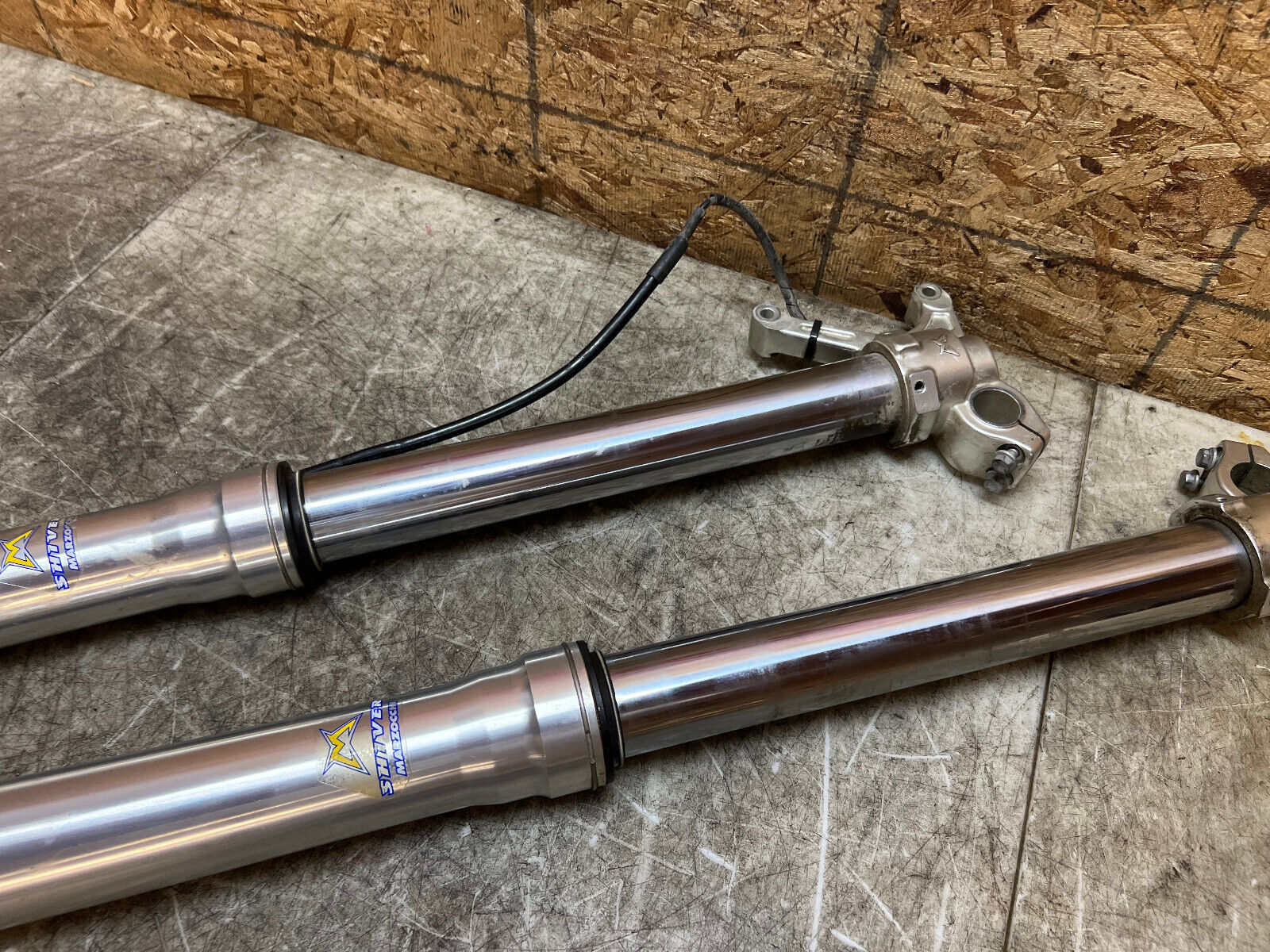 07 2007 APRILIA RXV450 SXV450 RXV SXV 450 FRONT FORKS FORK TUBES SUSPENSION
