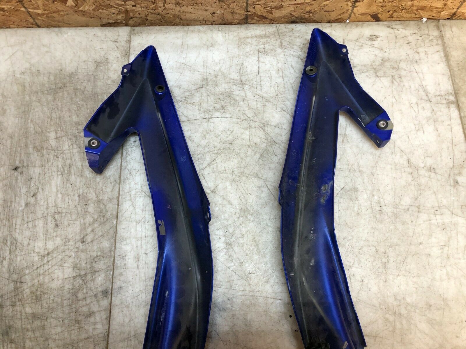 2006 2007 06 07 YAMAHA YZFR6 YZF R6 RIGHT & LEFT UPPER MID FAIRING COVER COWL