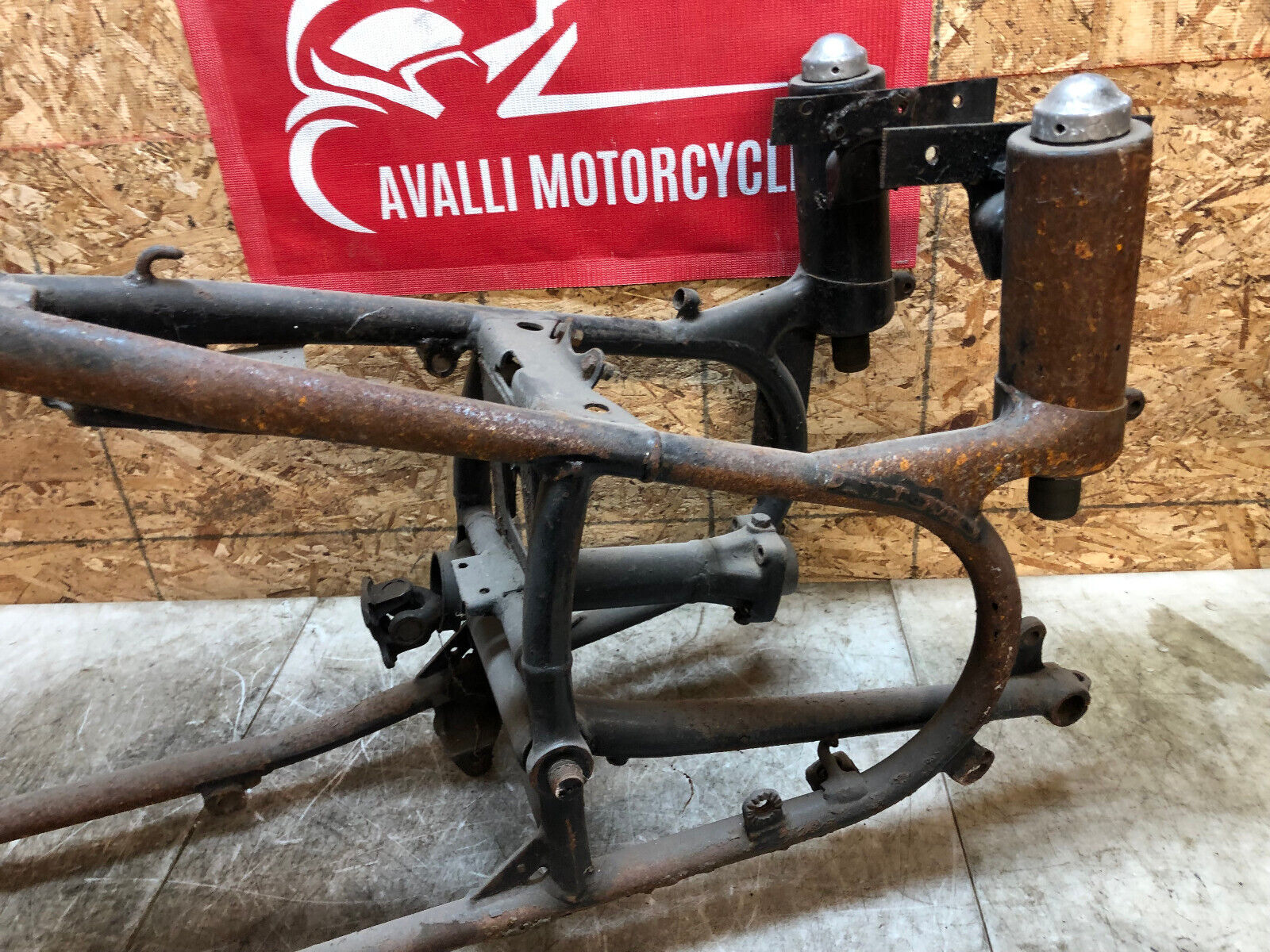 BMW R50 R69 R60 FRAME CHASSIS VINTAGE FRAME – Cavalli Motorcycles